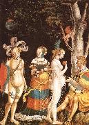 MANUEL, Niklaus The Judgment of Paris ag Germany oil painting reproduction